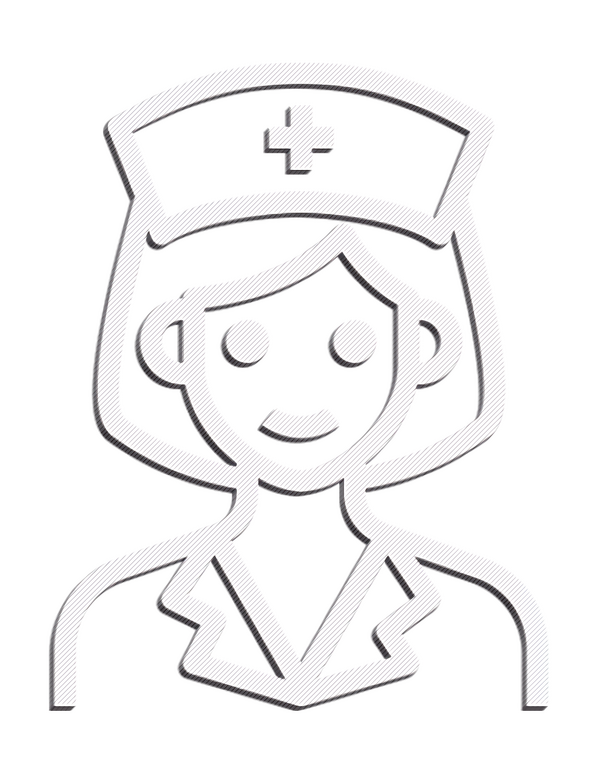 Logo représentant une infirmière.